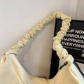 Ruched Shoulder Tote