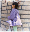Lightweight hooded sunscreen jacket