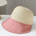 Straw Hat Women's Summer Outdoor Leisure Stitching Sun Hat...