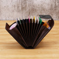 Multi functional card holder for men's and women's accordion...