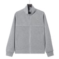 Stand up collar zipper jacket for men