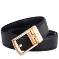 Genuine leather belt men's automatic buckle belt cowhide belt...