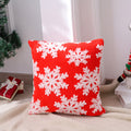 Christmas Snowflake Pillow Creative Pillow Set Holiday Living Room...