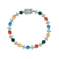 Tennis Chain & Starburst Jewelry Set