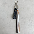 European and American Keyring Retro Embossed Brown Cow Leather...