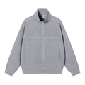 Stand up collar zipper jacket for men