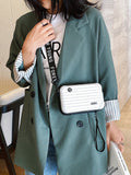 PC hard shell toiletry bag 7-inch shoulder crossbody bag...