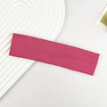 Sports headband yoga fitness sweat-absorbent elastic headband simple versatile...
