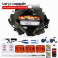 Men's Fishing Backpack: Equipped with bait box