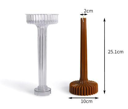 Rack Vase Candle Plastic Candle Mold DIY