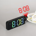 Projection Alarm Clock LED Display Electronic Clock Alarm Clock