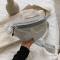 Women Fanny Pack Diamond Waist Belt Bag Luxury Designer...