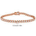 Zirconia Bead Bracelet
