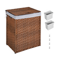 Lidded Rattan Hamper