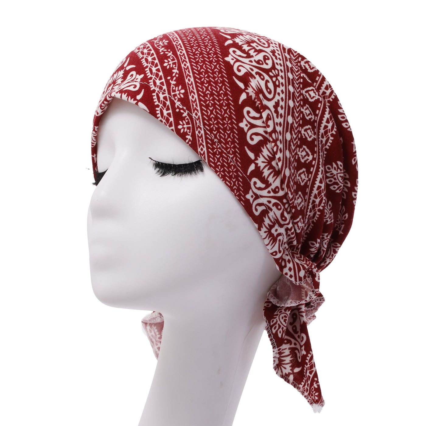 Women's Hat Short Cap Headscarf
