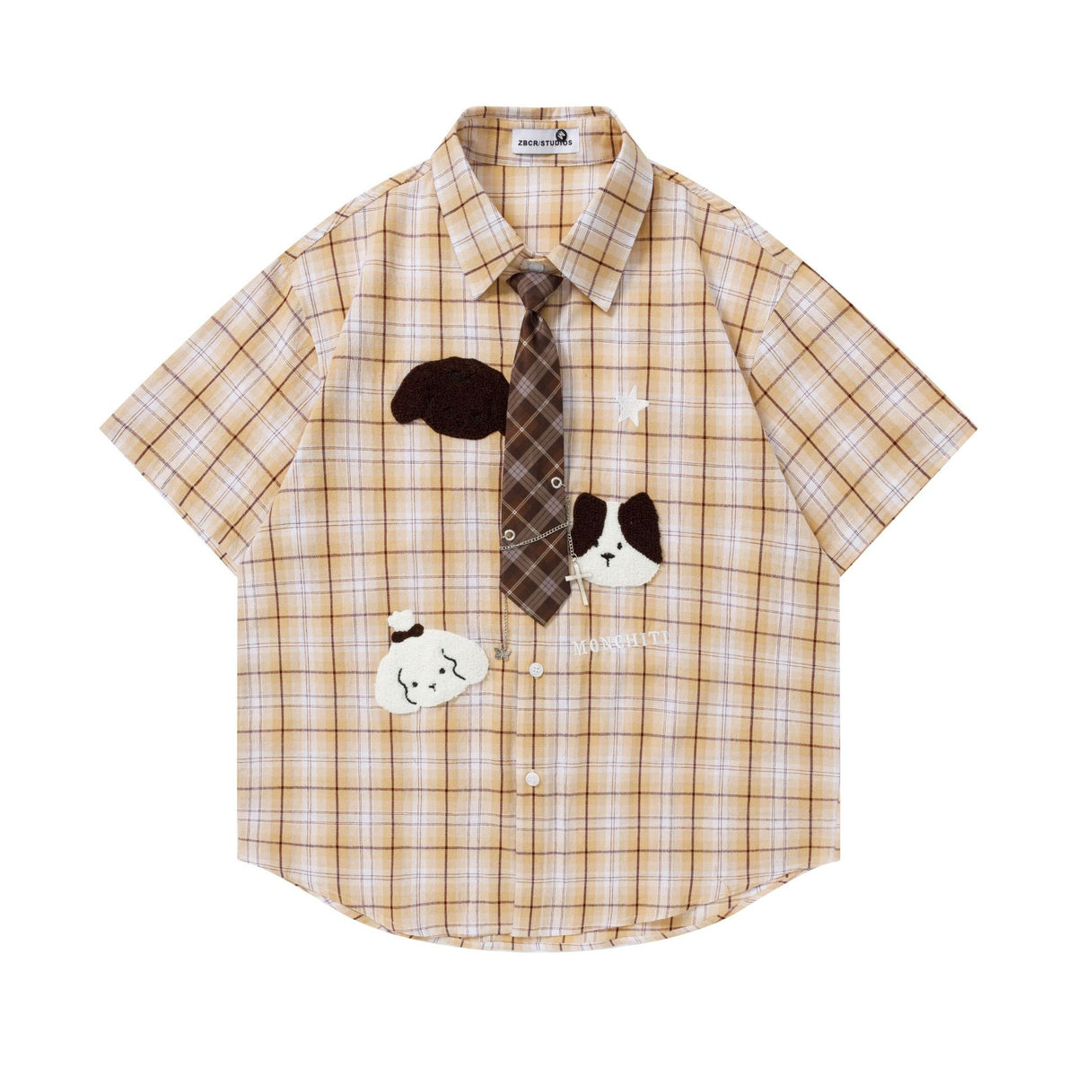 Towel Embroidered Short Sleeve