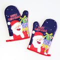 Christmas present Santa Claus insulated gloves