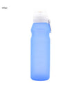 600ml Silicone Folding Water Bottle Outdoor Sports Supplies Portable...