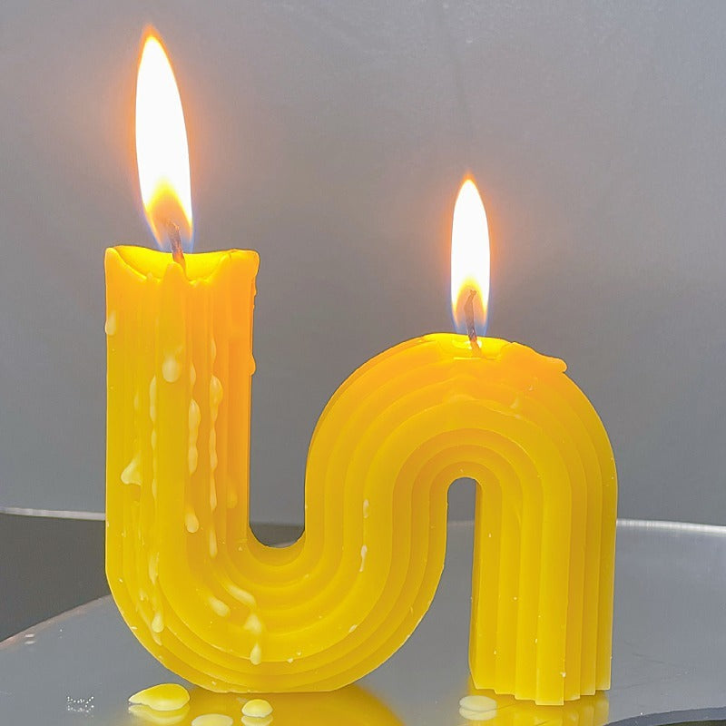 Geometric Aromatherapy Candle Recommendation 3D Simple Home Decoration Fragrance Candle