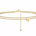 Heart Letter Anklet