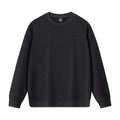 Loose round neck long sleeved sweatshirt for men