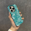 Abstract phone case Apple 16pro protective case 2-in-1 film...