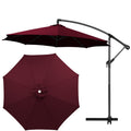 Outdoor sun umbrella advertising umbrella circular courtyard garden outdoor...