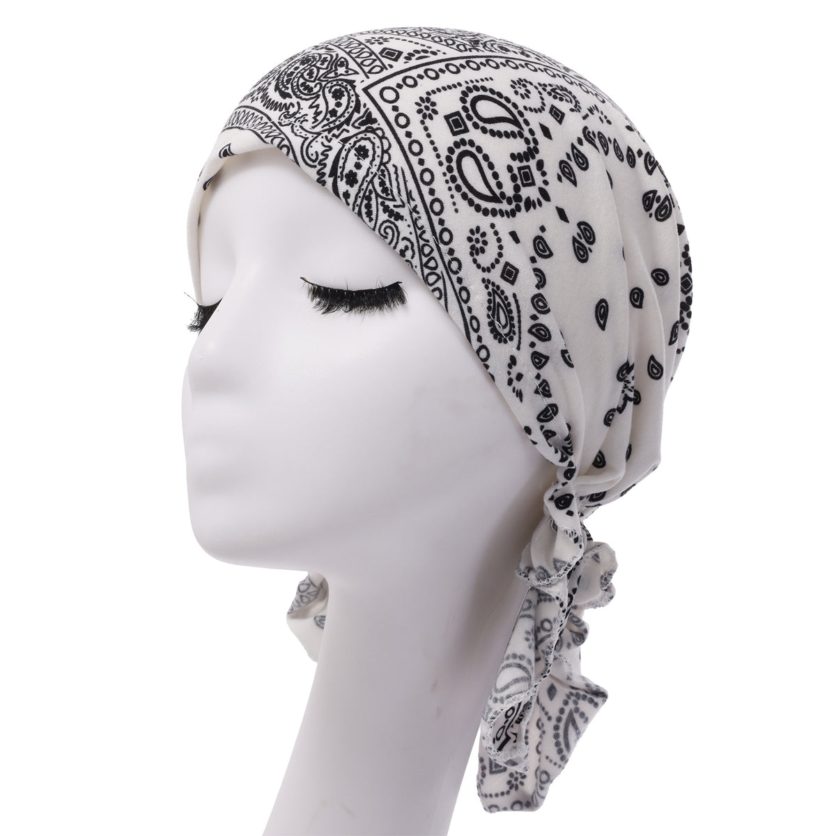 Women's Hat Short Cap Headscarf
