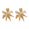 Resin earrings acrylic earrings flower shaped earrings vintage earrings