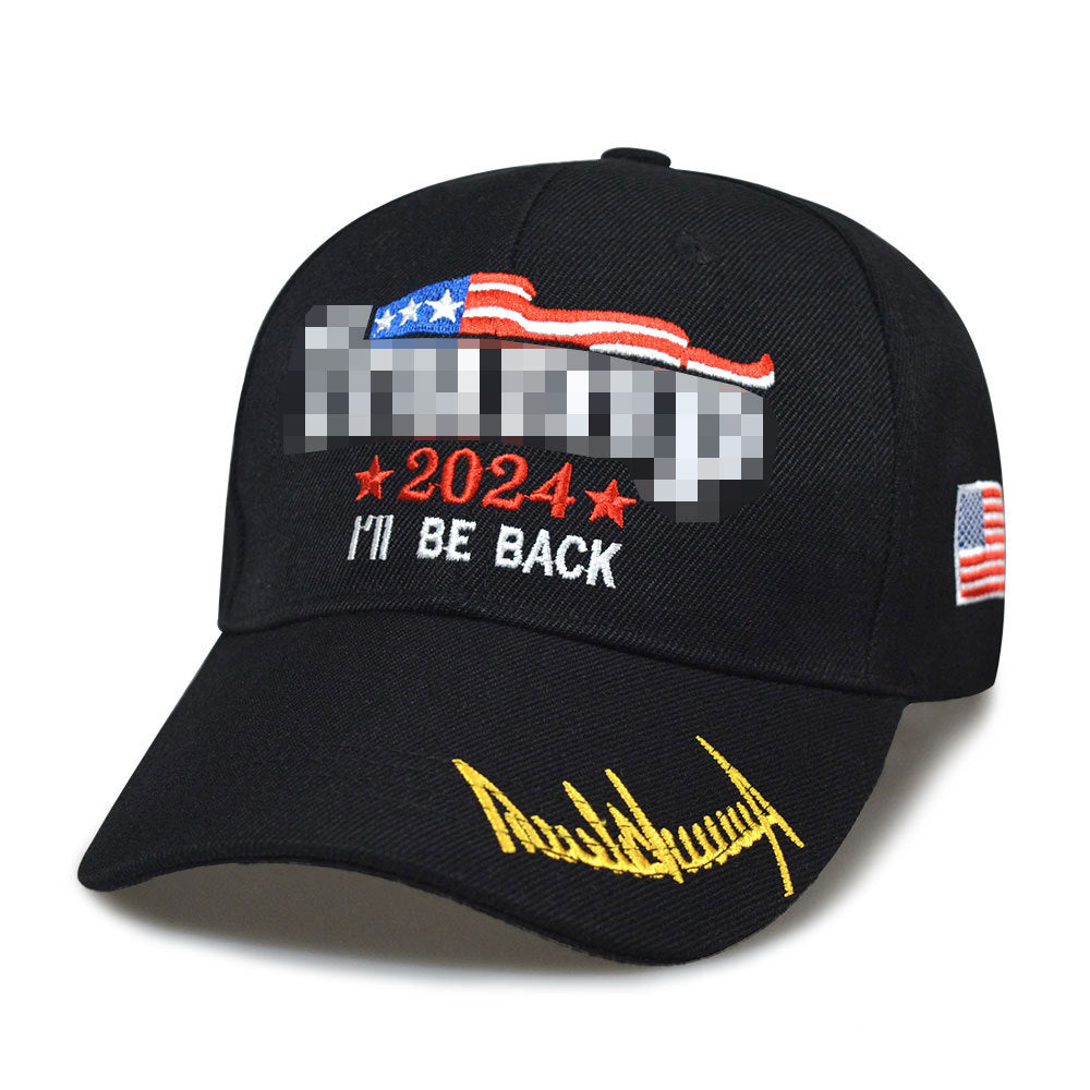 Hat baseball cap sun visor American election hat Trump hat