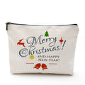 Cosmetic Bag Waterproof Cotton And Linen Zipper Bag Cosmetic...