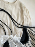 Striped Canvas Tote