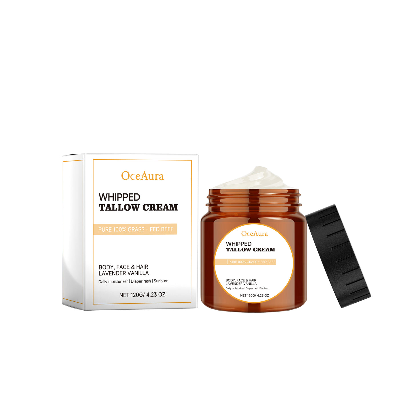 Tallow Moisturizer, Moisturize Skin To Improve Dry, Hydrating, Hydrating, Creamy Fragrance Moisturizer