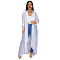 Long cardigan sunscreen jacket