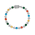 Tennis Chain & Starburst Jewelry Set