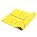 Natural rubber yoga mat PU professional non-slip yoga studio...
