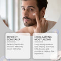 Men's Concealer Moisturizer Is A Light And Long-Lasting Moisturizing...