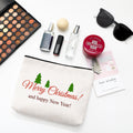 Cosmetic Bag Waterproof Cotton And Linen Zipper Bag Cosmetic...