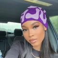 Bean hat contrasting candy colored woolen hat knitted hat...