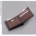 Men's Wallet Short College Student Wallet With Zipper Wallet...