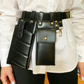 Women Waist Pack Leather Fanny Pack Luxury Women Belt...