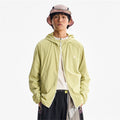 Lightweight hooded sunscreen jacket