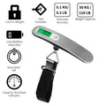 Stainless Steel Electronic Hand Luggage Scale Portable Digital Luggage...
