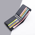 Wallet Men's Short Wallet Business Wallet Simple Men's College...