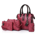 4-in-1 Leather Handbag