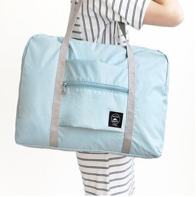 Waterproof Nylon Travel Bags Women Men Large Capacity Folding Duffle Bag