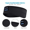 Bluetooth Music Sleep Eye Mask Headband Bluetooth Sports Headband...