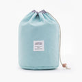 Large Capacity Nylon Lazy Drawstring Storage Bag Toiletry Cylinder...