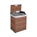 Lidded Rattan Hamper
