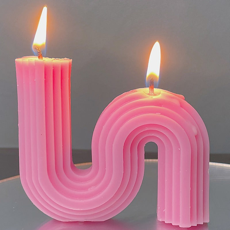 Geometric Aromatherapy Candle Recommendation 3D Simple Home Decoration Fragrance Candle